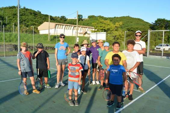L'école de tennis a repris du service