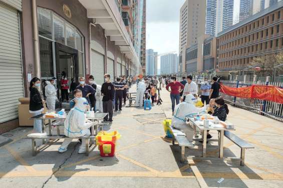 La Chine face à la déferlante Omicron