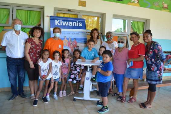 Un bureau vélo à l'école des Lys d'eau