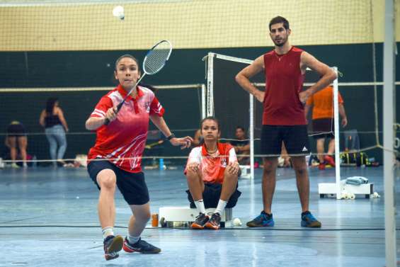 Lucas Juillot et Marine Souviat, la relève du badminton calédonien
