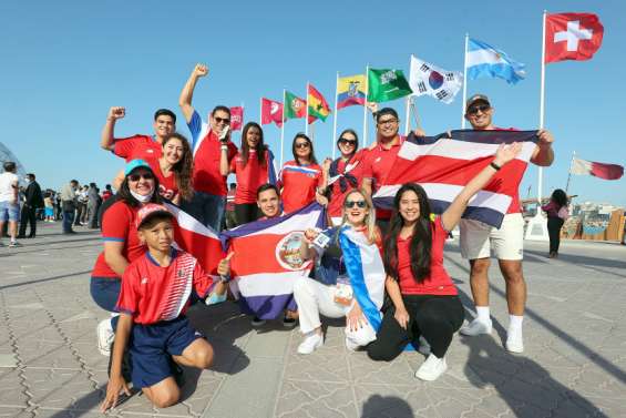 Doha se met à l'heure du football