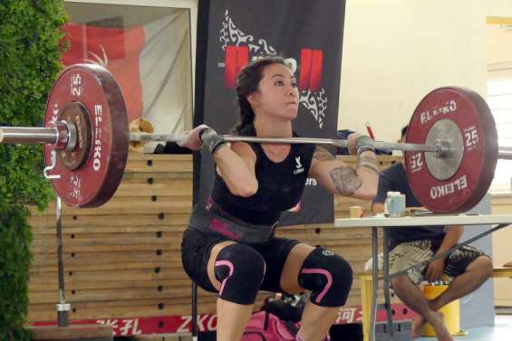 Haltérophilie : les lifteuses calédoniennes en réussite à Boulari