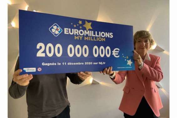 Le jackpot de 200 millions d'euros part dans la nature