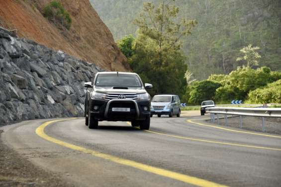 Choc frontal au col de Katiramona, deux personnes blessées