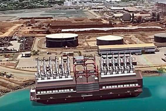 [GROS PLAN] La centrale flottante devrait arriver en juillet à Doniambo