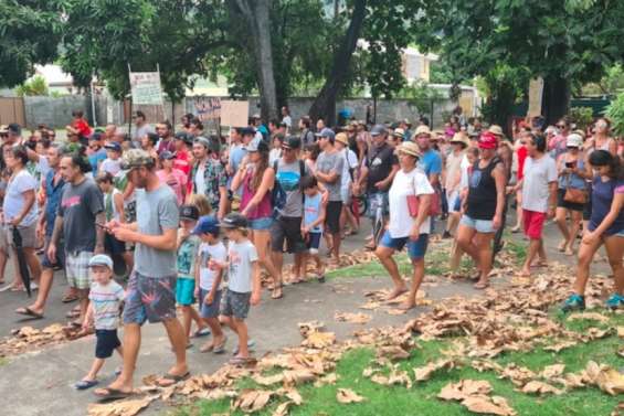 Forte mobilisation contre un projet immobilier à Punaauia