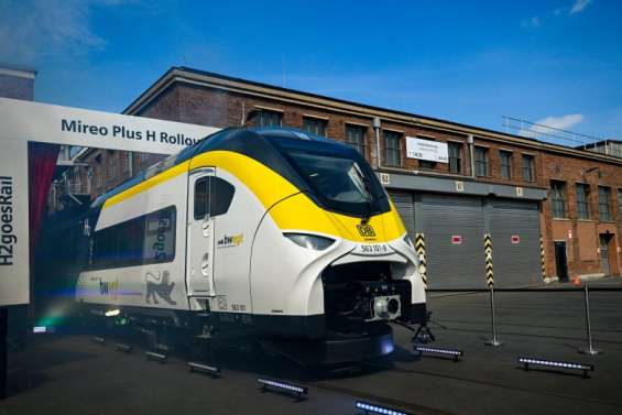 Siemens dévoile son premier train à hydrogène