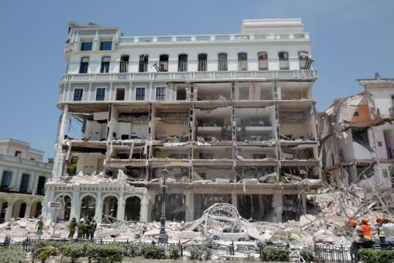 Explosion d'un hôtel de luxe à Cuba