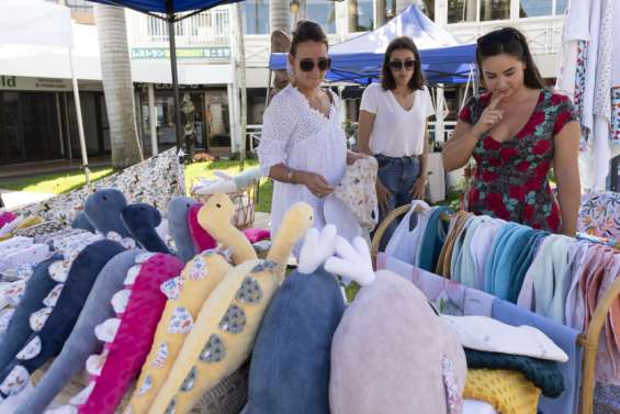 La grande première  du Palm Beach Market