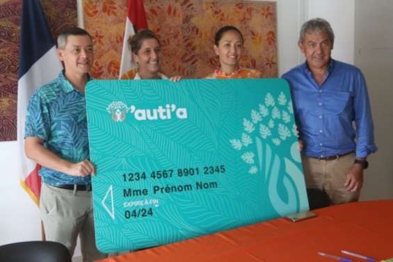 Aides sociales : 500 cartes Auti'a seront éditées en 2022