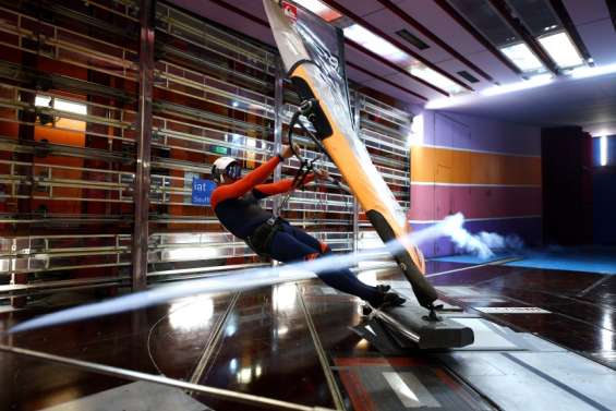 La planche à voile du futur se peaufine en soufflerie