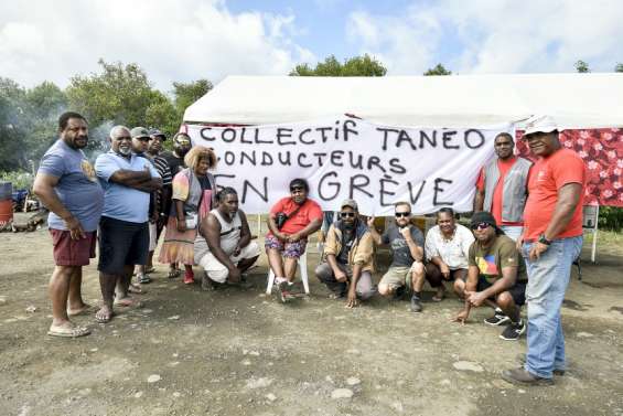 [MAJ] Une trentaine de chauffeurs Karuïa en grève à Nouméa