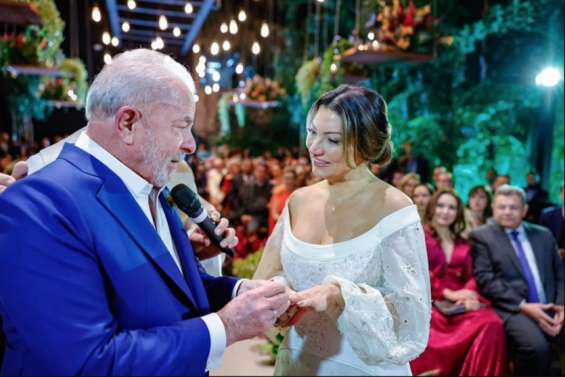 Lula se marie pour  la troisième fois
