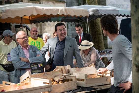 Gérald Dahan, un humoriste en campagne