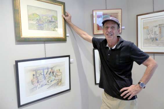 Ouémo : les peintres du Pacifique exposés au Chevalet d'art