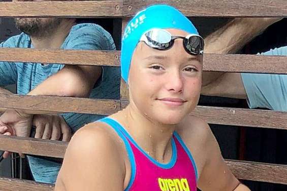 Natation : Malou Douillard et Manon Baldovini manquent les podiums