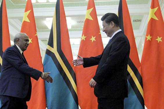 La bataille d'influence  est lancée dans le Pacifique Sud