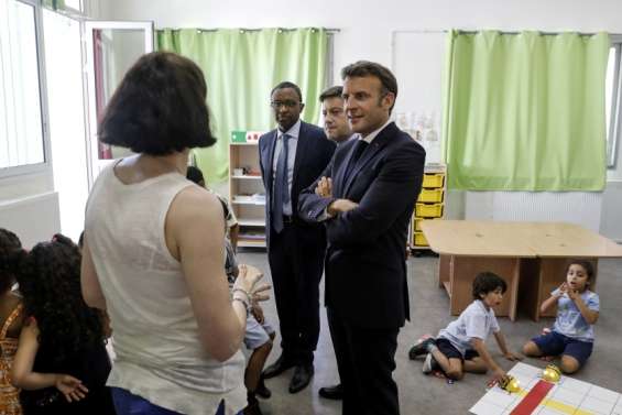 Macron veut une « révolution culturelle » à l'école