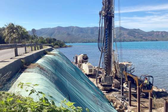 Mont-Dore : menacé par l'érosion, le talus de la route de la Corniche doit être consolidé
