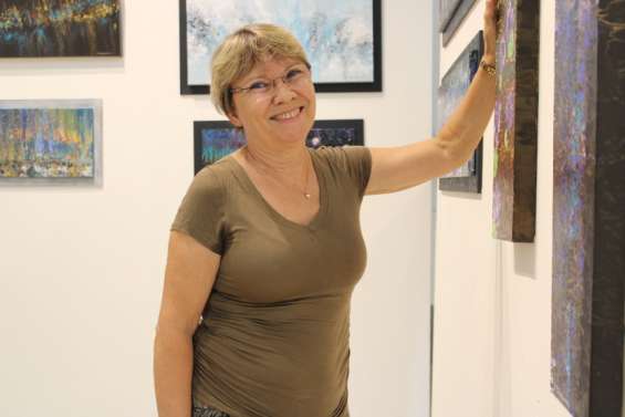 Anne-Marie D'Anglebermes expose au centre culturel