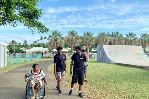 Des jeunes en situation de handicap aux côtés des équipes du festival