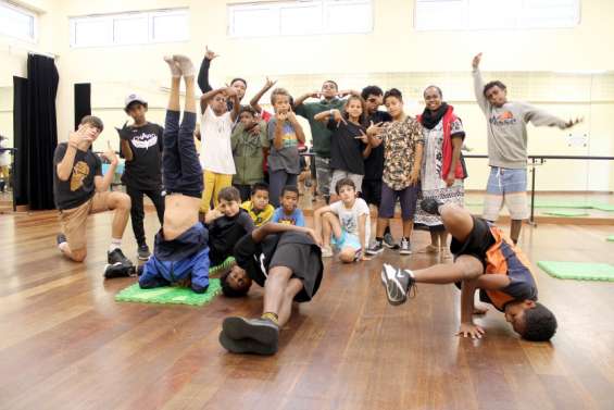 Le hip-hop dans la peau après une semaine de danse intense