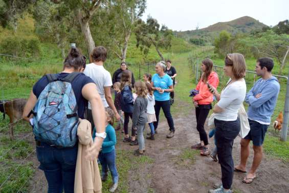 Une journée pour découvrir la ferme à Bourail
