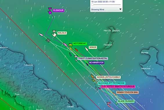 Groupama Race : les premiers à hauteur de Hienghène