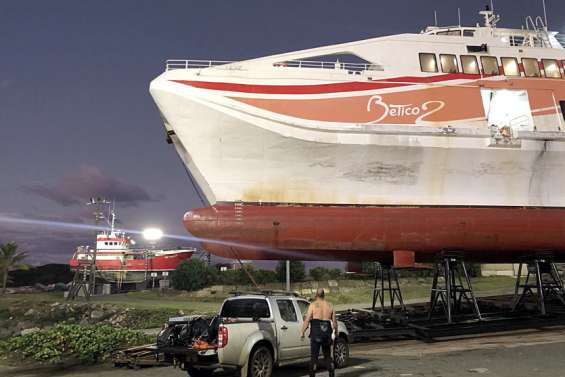 Le Betico 2 en carénage, les voyages reprendront le 8 juillet