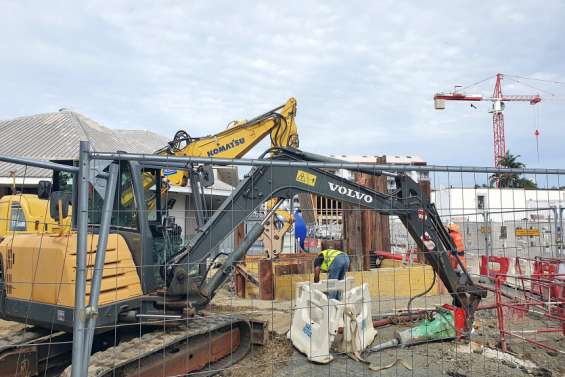 Les travaux d'assainissement se poursuivent au Quartier-Latin