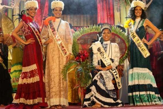 Herenui Tuheiava sacrée Miss Tahiti 2022