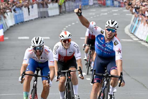 Cyclisme : Florian Sénéchal décroche le maillot bleu-blanc-rouge