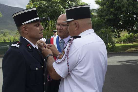 Eddy Aïta, nouveau chef de corps des sapeurs-pompiers