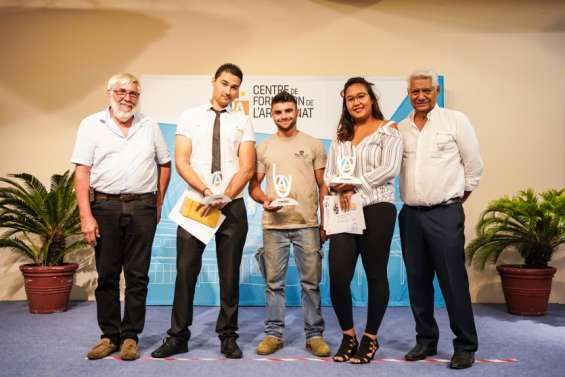 Laurent, Alban et Johanna, alternants d'exception