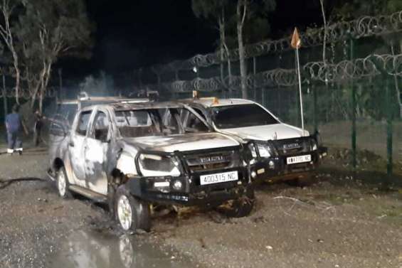 Kouaoua : plusieurs véhicules volés et incendiés sur la mine SLN