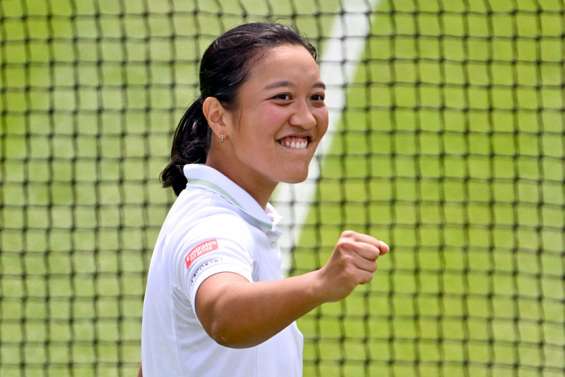 Wimbledon : Harmony Tan trace sa route