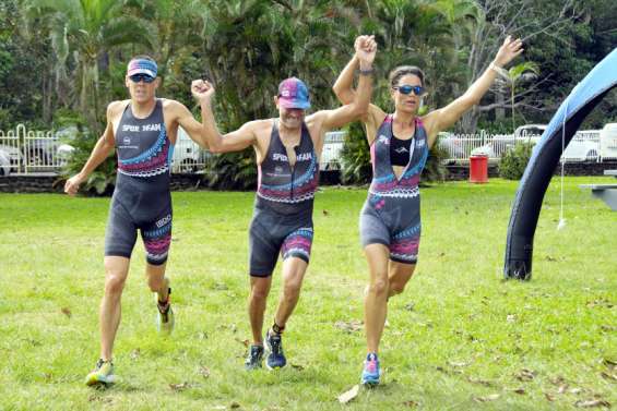 Triathlon : Charlotte Robin, Jimmy Pebellier et Karl Bernard domptent le Chronodore