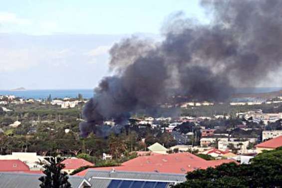 Un incendie en cours à Magenta