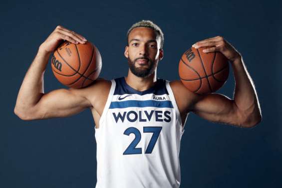 Basket-ball : Gobert arrive à Minnesota avec des rêves de gloire