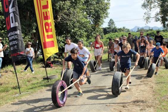 À Païta, plus de 800 personnes ont participé à la seconde édition de la course de pneu