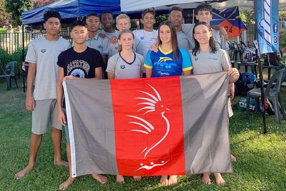Natation : Dumbéa champion de France en relais