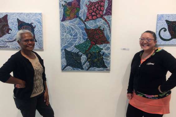 Les anciens de l'école d'art de Nouméa exposent au Mont-Dore