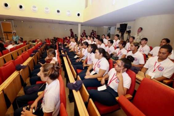 44 jeunes à la première session du Service national universel
