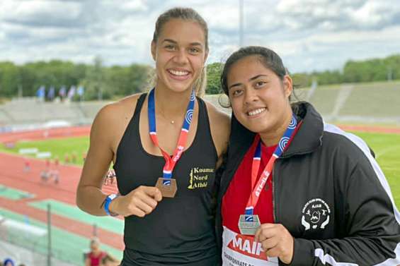 Loan Ville championne de France juniors, Lesly-Telesia Filituulaga médaillée