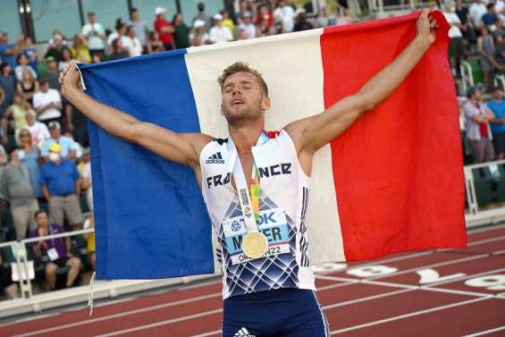 Athlétisme : deuxième sacre pour Mayer,
l'unique médaille française