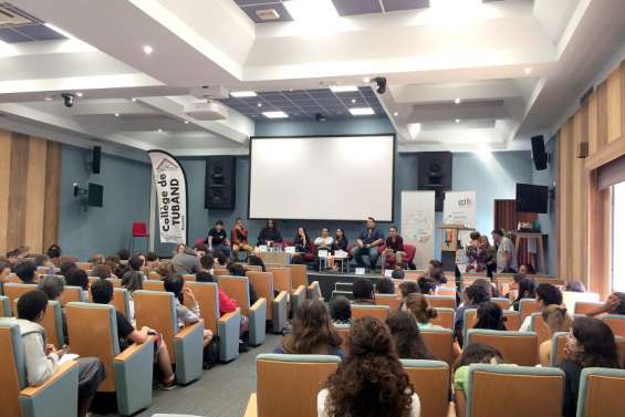 L'entreprenariat présenté aux collégiens de Tuband