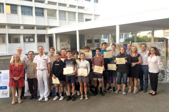 Des collégiens prêts à assurer la relève des professionnels de la mer