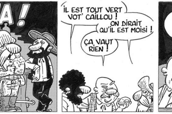 Culture : Brad Rock, une BD qui vaut de « l'or »