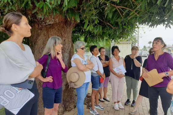 Les femmes ont marché contre les récentes violences conjugales