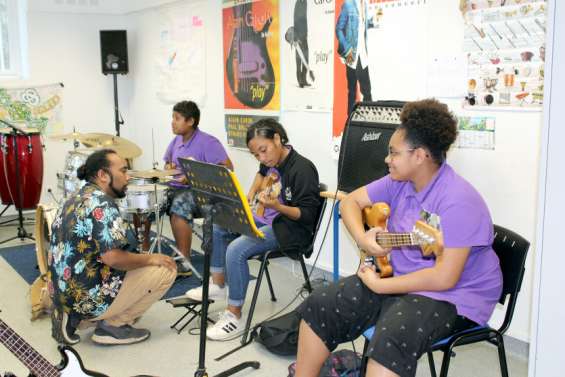 Un après-midi en immersion au Conservatoire de musique de Dumbéa